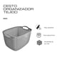 thumbnail image 5 of Set de 2 cestos Organizadores IPP tipo tejido de Plástico negro, 5 of 5