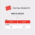 thumbnail image 4 of Hanes Mens Ankle Socks Pack, 10-Pack, Max Cushion Moisture-Wicking Sock, 4 of 4