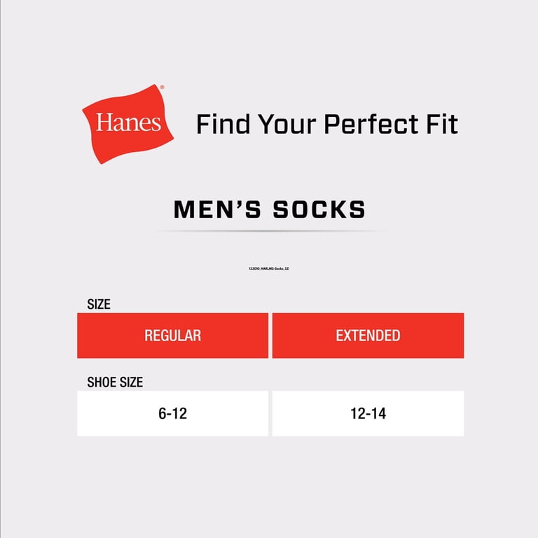 Hanes Men's Ankle Socks 10-Pack, Max Cushion Moisture-Wicking photo 3