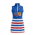 thumbnail image 2 of CAIXIA Girls Dresses Flutter Sleeve Swing Sundress Toddler Summer Clothes Kid Birthday Party Sleeveless Dress, 2 of 6