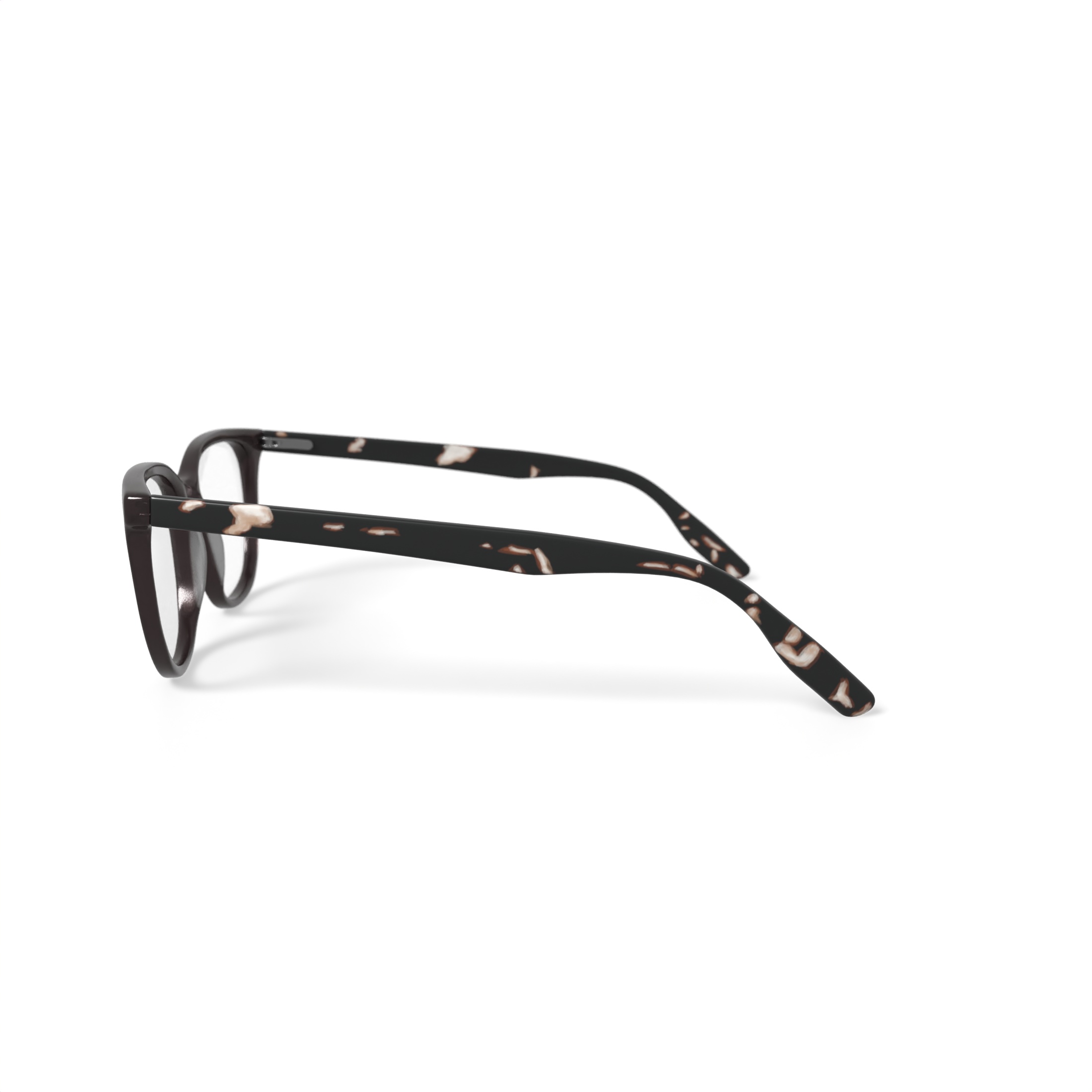 M America Women's Cornelia Square Prescription Eyeglasses with Case, Brown
