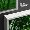 thumbnail image 4 of wall26 Framed Canvas Print Wall Art Set Underneath The Green Bamboo Stalks Nature Wilderness Photography Realism Contemporary Colorful Ultra for Living Room, Bedroom, Office - 16"x24"x3 Whi, 4 of 5