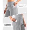 thumbnail image 4 of Bermudas G Gradual High Waisted 9 para mujer, color gris brillante, 4 of 6