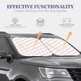 thumbnail image 4 of Vsdgher Rainbow Print Car Windshield Sun Shade, Reflective Sunshade Window Sunshade Sun Visor Protector Fit for Cars,Trucks,SUVs-Medium, 4 of 6