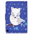 thumbnail image 4 of All-new Fire HD 8 2020 Case, Fire HD 8 Plus Case 2020, Allytech Slim Shell Protection Auto Sleep Wake Folio Shockproof Magnetic Clasp TPU Back Cover for Amazon Fire HD 8 10th Gen/ HD 8 Plus,White Fox, 4 of 13