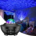 thumbnail image 1 of Galaxy Projector, Star Projector 3 in 1 Night Light Projector w/LED Cloud with Bluetooth Music, 1 of 7