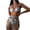 White, variant on QLEICOM Womens Swimsuits Tummy Control Plus Size Swimsuit Coverup Bikini Split Swimwear Tassel Sequin Swimwear Three-Piece Swimwear White S