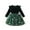 Green#31, variant on LIIPEE Girls Dresses Christmas Ruffled Long Sleeve Round Neck Tulle Ball Gown Princess Sundress Kids Classic Casual Daily Party Photoshoot Dress,Green,4Y