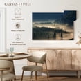 thumbnail image 5 of Elephant Stock Foggy Fir Forest Wall Art - Horizontal Canvas Wall Art - Living Room Wall Decor - Nature Canvas - Gray And Beige Decor - 36" x 24", 5 of 8