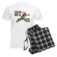thumbnail image 6 of CafePress - Sticks And Stones Dirt Bike Motocross T Shirt Men - Men's Light Loose Fit Cotton Pajama Set, 6 of 7