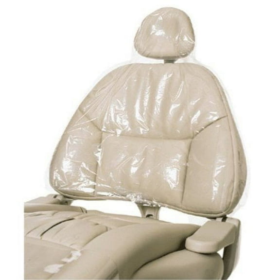 Mydent BF4000 Defend Chair Sleeve Half 27.5" X 24" Clear Plastic 225/Bx