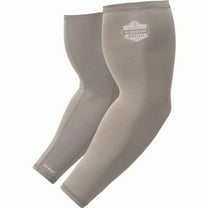 Ergodyne B3161648 Chill-Its 6690 Cooling Arm Sleeves, Gray - Medium