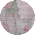 thumbnail image 2 of Addison Rugs Mayfield Premium Machine Washable Transitional Abstract Blush Round Rug, 8' x 8', 2 of 6