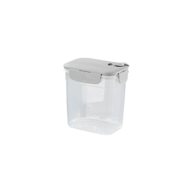 Kitchen Snacks Sealed Jar Large Capacity Plastic Humidity Proof Transparent Storage Jar Dry Goods Organizer Storage