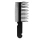 thumbnail image 1 of Hair Styling Tool Wide Tooth Anti-Knotting Wet Brush Black Large Hair Brush Non-Damaging Detangling, 1 of 5