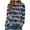 Navy, variant on larppty Women's Ugly Christmas Sweatshirts with Print Funny Graphic Sweater for Xmas Party （White, XXL）