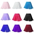 thumbnail image 2 of Faldas de baile de Ballet con estilo para niñas, falda con velo de gasa de Color sólido, cintura elástica, traje de baile de bailarina profesional, 2 of 5