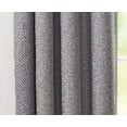 thumbnail image 2 of Better Homes & Gardens Basketweave Curtain Panel, 50" x 84", Light Gray, 2 of 5