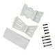 thumbnail image 5 of Kit de 3 placas inferiores de repuesto de acero inoxidable para atornillar debajo de carrocería, para coche RC 1/10, piezas de repuesto, 5 of 9