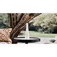 thumbnail image 3 of Minimalist Freedom Dandelion White Mango Tree Wood Flower Vase, 3 of 7