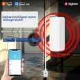 thumbnail image 2 of Sensor de de Agua Tuya ZigBee, Alarma de Fuga, Detector de Fugas de InundacióN, Alerta de Agua Inteligente para el Hogar, de Seguridad de Alarma de Desbordamiento, 2 of 5