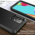 thumbnail image 3 of NIFFPD Samsung A52 5G Case, Galaxy A52 5G Case, Heavy Duty Military Grade Protection Shockproof Protective Cover for Samsung Galaxy A52 5G Black, 3 of 5