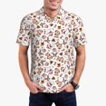 thumbnail image 1 of Fotbe Christmas Santa Cartoon Snowman Camiseta Polo de Golf para Hombre con Estampado – Camisa Deportiva Transpirable con Cuello Abotonado-Small, 1 of 6