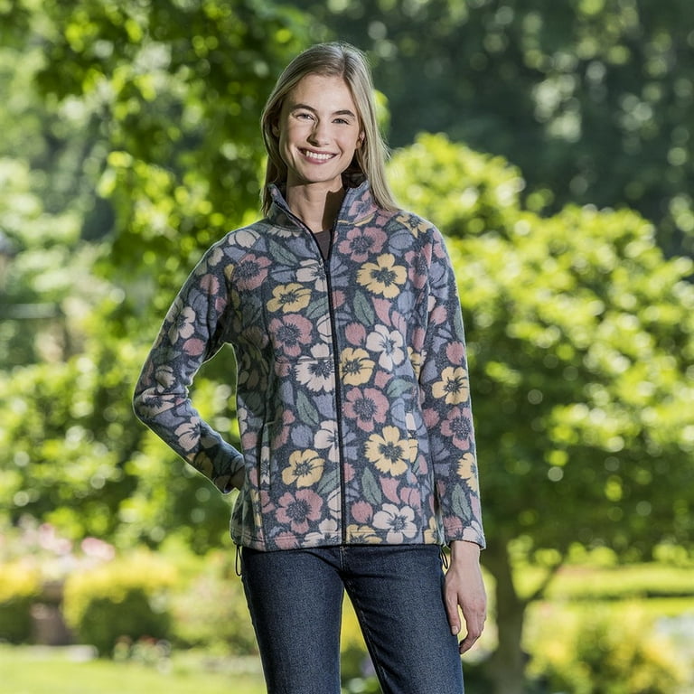 MV Sport W25141 Whisper Fleece™ Ladies Full Zip Jacket-Poppies