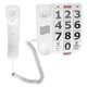 thumbnail image 3 of Elderly Landline Phone With Big Button Cor Phone For Seniors Hearing Impaired, 3 of 5