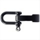 thumbnail image 2 of 10 Piezas de Hebilla de Grillete de Pulsera de Paracord, de Grillete de de Clip de Grillete D Ajustable para Pulsera de Supervivencia Negro, 2 of 5