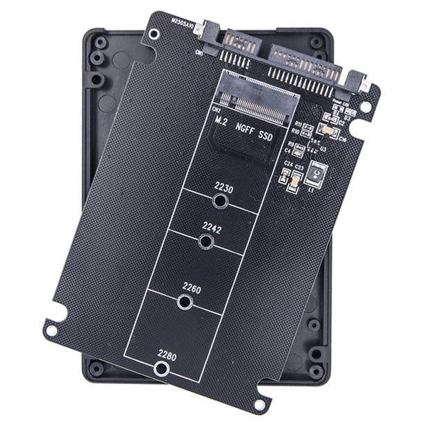 Tarjeta Adaptadora Disco Duro Convertidora M.2 NGFF SSD A SATA3 Doble Uso Bsvklp