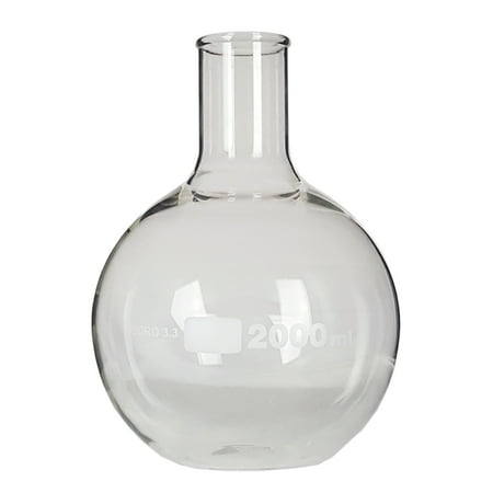 

Flat-Bottom Flask Standard Neck 2000ml. Pack of 4.
