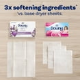 thumbnail image 4 of Downy Light Mega Dryer Sheets, White Lavender, 80 Count, 4 of 11