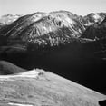 thumbnail image 2 of Adams, Ansel 26x26 White Modern Wood Framed Museum Art Print Titled - Panorama of barren mountains and shadowed valley,  in Rocky Mountain National Park, Colorado, ca. 19, 2 of 4