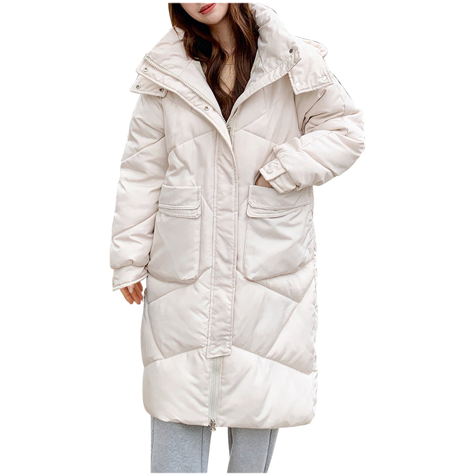 Amazon.com: tuduoms Women's Winter Warm Coats Hooded Long