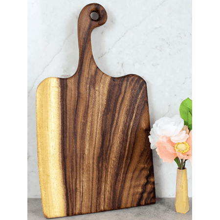 

Live Edge Handled Charcuterie Board
