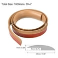 thumbnail image 2 of Unique Bargains Floor Transition Strip 3.3Ft 1 Meter Self Adhesive for Height 5mm Light Brown, 2 of 6