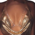 thumbnail image 3 of FcBaudy Chaîne de Soutien-Gorge en Strass, Chaîne de Corps de Bikini, Bijou pour Femmes, 3 of 5