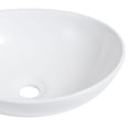 thumbnail image 7 of JONATHAN Y 15.5" Round Bathroom Vessel Sink, White Ceramic Vanity Top Basin, Modern Bathroom Sink Above Counter, Porcelain Vanity Sink Bowl, for Lavatory and Powder Room, SNK1008A, 7 of 7