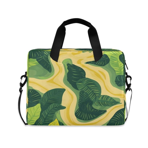Laptop Bag Laptop Briefcase 15.7 x 3 x 11.8 Inches Laptop Bag Briefcases Laptop Storage Travel Laptop Bag Work Laptop Bag Green River Pattern
