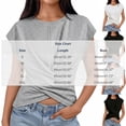 thumbnail image 3 of Favoffer Women's Strap Hem T-Shirts Round Neck Short Sleeve Slim Fit Casual Tops Knit Blouses Versatile Tees for Summer Outings Errands Streetwear Daily, 3 of 6