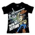 thumbnail image 2 of Toys Story And Buzz Lightyear Toddler Boys Shirt Toys In Action Tee Black 2T, 2 of 4
