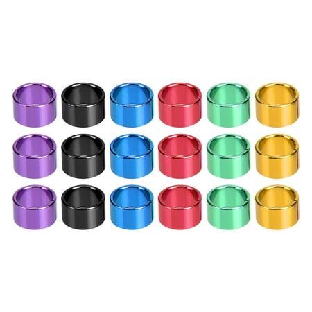 

HOMEMAXS 18pcs Pigeons Rings Bird Ring Leg Bands Aluminum Multi-Colour Pigeon Foot Bands