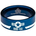 thumbnail image 5 of Battleship Iowa Tungsten Carbide Ring, 5 of 9