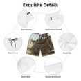 thumbnail image 7 of Baby Yoda Mens Swim Trunks Quick Dry Board Shorts With Mesh Lining, Beach Shorts Swimwear Bathing Suits, 7 of 7