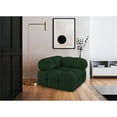 thumbnail image 2 of Meridian Furniture Ames Green Boucle Fabric Corner, 2 of 10