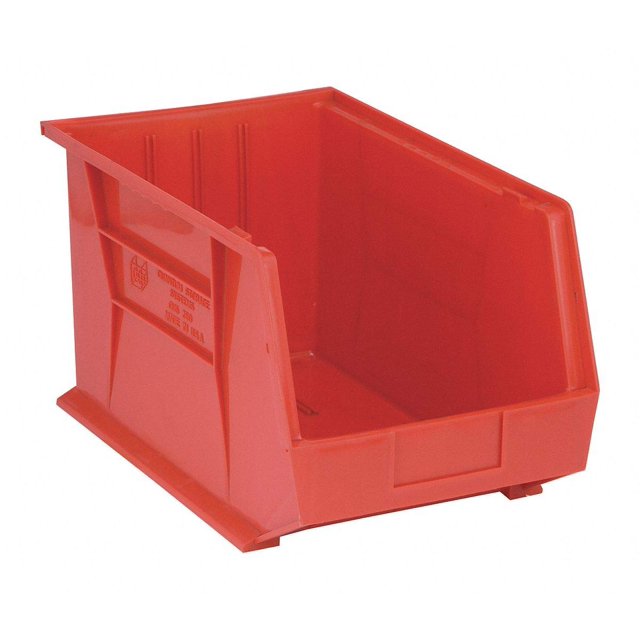 Quantum Storage Systems QUS260RD Storage Bins, Red