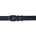 thumbnail image 4 of Men Navy Blue Genuine Leather Belt PIERO ROSSI Turkey Soft Full Grain #Navy-B, 4 of 6