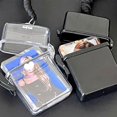 thumbnail image 2 of Plastic Photo Card Holder 3 Inch Kpop Idol Photocard Storage Box with Rope V3 _к, 2 of 9