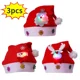 thumbnail image 2 of Gorros navideños con luces LED, gorro de Papá Noel, muñeco de nieve, alce, para jardín de infantes, fiestas en casa, regalo de Navidad para niños y adultos, decoración para fiestas, 2 of 5